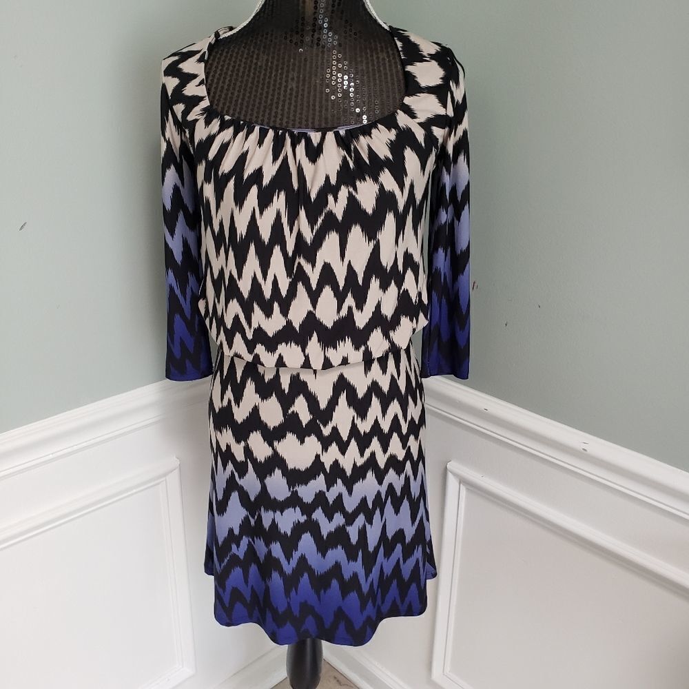 nwt S-Twelve pullon Ombre dress size small